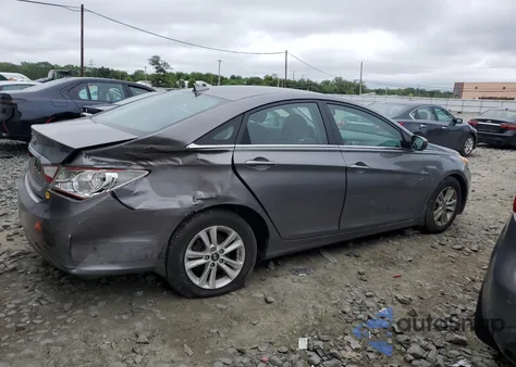 2013 Hyundai Sonata Gls из США, поврежденный, VIN 5NPEB4AC5DH553588